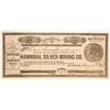 Image 1 : Hannibal Silver Mining Company Stock  (88024)