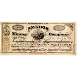 Amador Mining Company Stock  (88145)