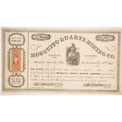 Mosquito Quartz Mining Company Stock  (86054)