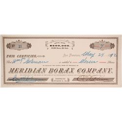 Meridian Borax Company  (86714)