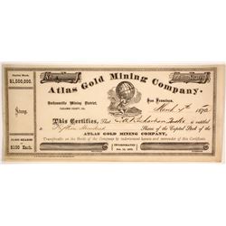 Atlas Gold Mining Company Stock  (86171)