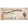 Image 1 : Big Tunnel Gold and Silver Mining Company Stock  (86044)