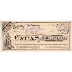 Uncas Mining Company Stock  (86769)