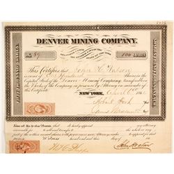 Denver Mining Company Stock  (86031)