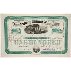 Dunderberg Mining Company Stock  (86727)