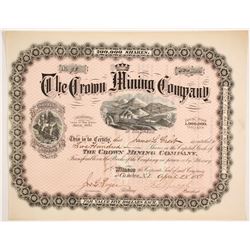 Crown Mining Company Stock  (86743)