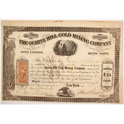 Quartz Hill Gold Mining Company  (87937)