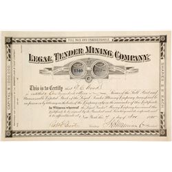 Legal Tender Mining Company Stock  (87968)