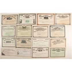 Montana Mining Stock Collection  (87951)