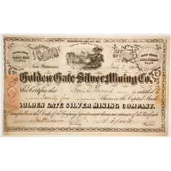 Golden Gate Silver Mining Company Stock  (86104)