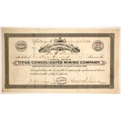 Titus Consolidated Mining Co.  (86514)