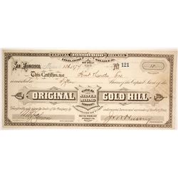 Original Gold  & Silver Mining Company  (86505)