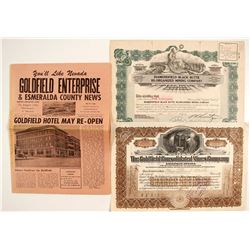 2 Goldfield's Mining stock   (86560)