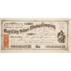 Bay City Silver Mining Company Stock  (86071)
