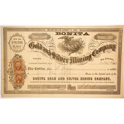 Bonita Gold & Silver Mining Company  (86065)