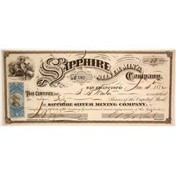 Sapphire Silver Mining Co  (86538)