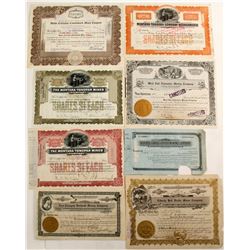 Tonopah mining Stocks (5 count)  (57825)