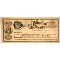 Original Keystone Silver Mining Co  (86504)