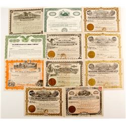 Oklahoma Coal stock certificates  (87231)