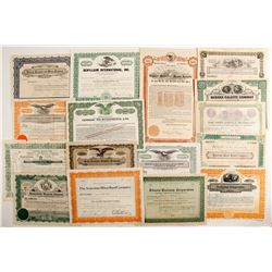 15 Mining stocks - 1 bond  (87228)