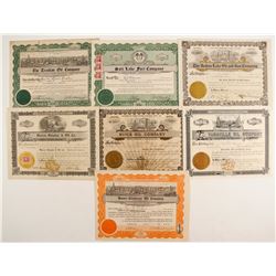 7 Assorted Oil Companies  (87214)