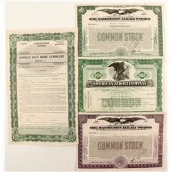 Alkali  company stock / bond  (87221)