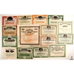 U.S. Coal stock certificates  (87264)