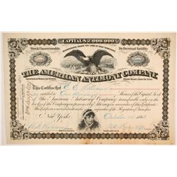 American Antimony Company Stock  (86763)