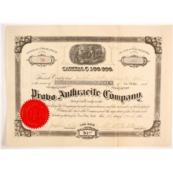 Provo Anthracite Company Stock  (86746)