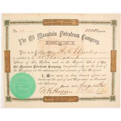 Oil Mountain Petroleum Company  (87914)