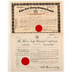 Silver Leaf Mining Co. Limited  (87238)