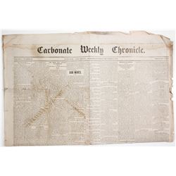 Carbonate Weekly Chronicle 1879  (63910)