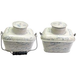 Autographed Mining Lunch Pail  (86602)