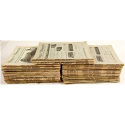 Mines and Minerals Magazines, 1905-10  (81518)