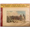 Image 1 : Mexican War Scene Watercolor Litho  (76524)