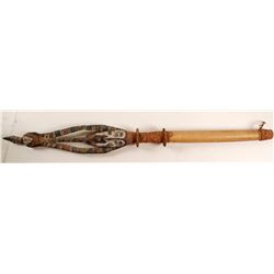 African Ceremonial Bird Staff  (87428)