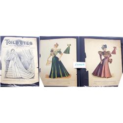 Women's Fashions Color Sketches (28)  (56746)