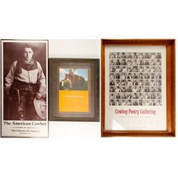 Cowboy Poetry Posters (3)  (77815)