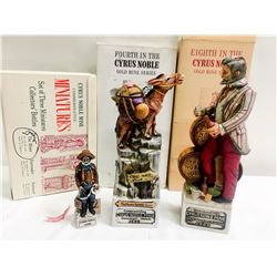 Cyrus Noble Decanters (3)  (87149)