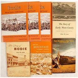 Bodie and Mono, CA Books (7 count)  (63145)