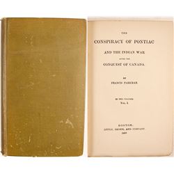 Conspiracy of Pontiac Vol.1 by Parkman  (63303)