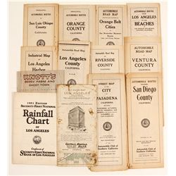 Southern CA Ephemera Assortment  (64330)