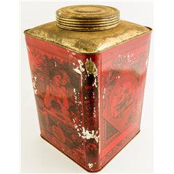 Vintage Red Tin  (48335)