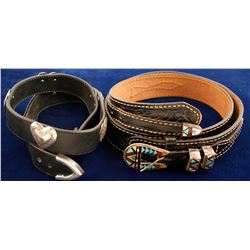 Two Native American Belts  (75017)