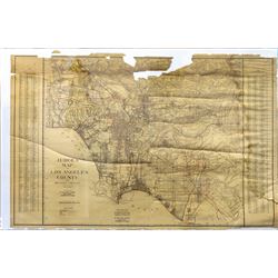 Judges Map of Los Angeles County  (49723)