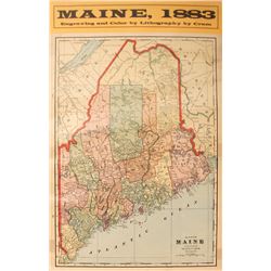 Maine Map  (59636)