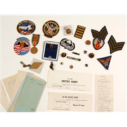 US Military Medals, Patches and Pins  (61371)