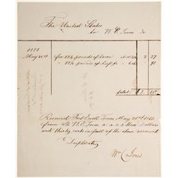 Fort Ewell, TX receipts (2)  (64331)