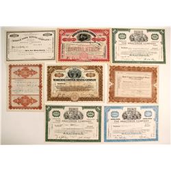 Montana Mining Certificates (9)  (56167)