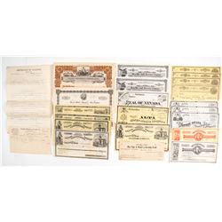 Nevada Stocks and Warrants  (65076)